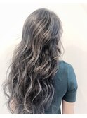 ♯ハイライト×美髪グレージュ