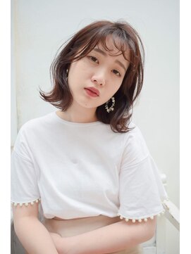 モードケイズ 西宮(MODE K's) 伸ばしかけ/大人/小顔/ふわミディ/厚めバング/ナチュラルボブ