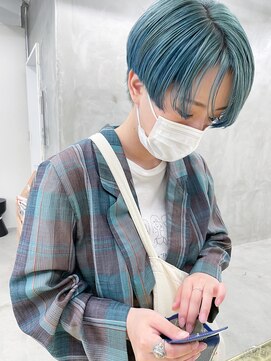 ソーコ 渋谷(SOCO) ＊【SUN】エメラルドブルーショート