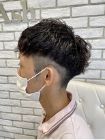 アッシュ 十日市場店(Ash)&nbsp;ソフトツイストスパイラルパーマ