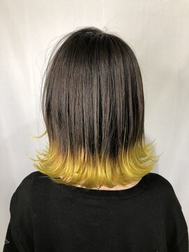 ルーシャス(Luscious) イエロー裾カラー♪