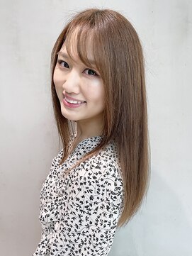 アイティー バイ アルバム 浦和店(IT by ALBUM) ブラウンストレート_メルティカラーくびれヘア_8893