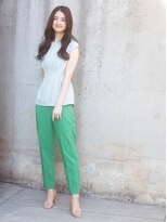 バルベストーキョーサウス(BARBES TOKYO SOUTH)&nbsp;20代・30代/ウェーブヘア/暗髪/ニュアンスカラー/大人可愛い