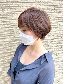 バーチョ(bacio) 20代30代40代◎小顔骨格矯正ショート【麻生/札幌ショート/白髪】