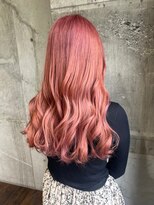 ガルボヘアー 名古屋栄店(garbo hair)&nbsp;#ガルボ#プルエクステ#ベージュ#ピンク#10代#名古屋#ロング