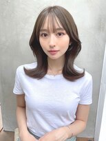 ミラリー トウキョウ(Mirareee Tokyo)&nbsp;20代30代40代◎韓国ヘアー顔周りレイヤー青髪似合わせカットロブ