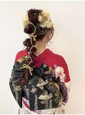 成人式ヘアセット〇