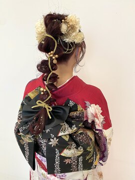 カッツ 駅家店(CUT S) 成人式ヘアセット〇