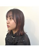 ドルセ(Dulce)&nbsp;外ハネ×インナーカラー