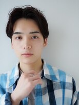 ネオリーブ クーロ メゾン 横浜(Neolive curro Maison)&nbsp;韓国センターパート×ニュアンスパーマ[メンズ]