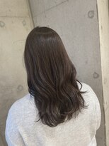 リビンバイアフロート(Livin by afloat)&nbsp;ゆる巻きセミディ　ラベンダーグレージュ　おおたかの森