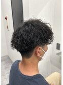 メンズツイストスパイラルパーマ