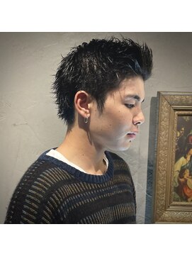 エルエー 大津店(L.A) 刈り上げ無いベリーショート　スパイキーショート