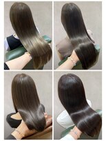 美容室フルール&nbsp;20代30代40代髪質改善トリートメント艶感ストレート透明感