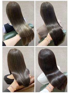 美容室フルール 20代30代40代髪質改善トリートメント艶感ストレート透明感