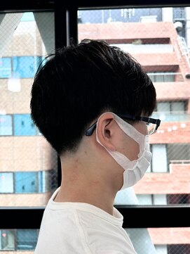 エンディアリング 東銀座(Endearing) 東銀座/アッシュ/ブラック/カルマパーマ/ベリーショート