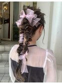 人気!ゆるふわツインアレンジ