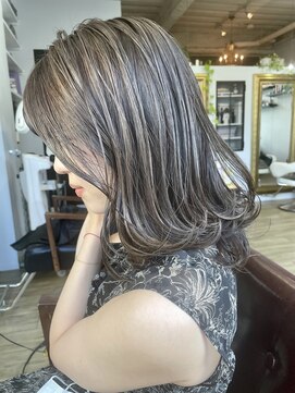 ヌード(NUDE) NUDEレイヤーボブ 顔周りレイヤー タッセルボブ 結べるボブ