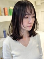 アミリー ひたち野うしく店(Amily)&nbsp;ハイライトバレイヤージュダブルカラーケアブリーチ30代40代