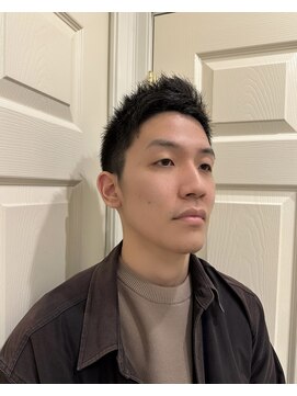 アットグラーロ 名古屋大須店 (＠GLARO) サッパリ系黒髪ソフトモヒカン☆