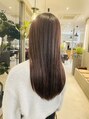 オーブ ヘアー トリー 豊島園店(AUBE HAIR tory)&nbsp;ナチュラルなカラーで清楚感アップ