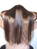 NEW◆カット+リタッチ（根元染め）+sosuiプロダクト9000con./髪質改善