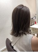 【グレージュハイライト】