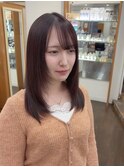 レイヤースタイル/ショコラブラウン/下通