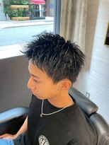 アントレース 東池袋店(UNTRACE)&nbsp;ギザギザスパイキー！メンズ/バーバー/理容室