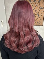 ルノン(LUNON)&nbsp;ホワイトグレージュミニウルフチェリーブラウンデジタルパーマ