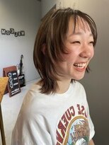 ティック 福井鯖江店(tic.)&nbsp;くびれミディアムヘア/レイヤー/シースルーバング