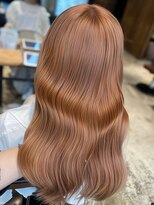 アマトウキョウスマートサロン(AMA TOKYO×Smart Salon)&nbsp;オレンジベージュ　艶巻き　韓国風