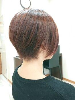 オンリーワン(Only one)の写真/ショートもお任せください！ご自宅での再現性も◎手ぐしでおさまる扱いやすいスタイルをご提供♪