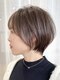 エルヘアメゾン(el. hair maison)の写真/巧みなカット技術で小顔魅せが叶う◇スタイリングもしやすく、毎日きれいなシルエットのショートヘアをKEEP