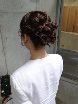 ネアー 新潟(NEER) アプリコットオレンジ/くびれヘア/レイヤーショート［新潟］