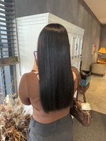 ノーヴァ バイ ボナ 前橋店(nova by bona)&nbsp;透明感たっぷり暗髪カラー