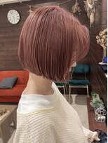 ジャム(Jam)&nbsp;人気のミニボブ×ピンクカラーで可愛く★中村大輔