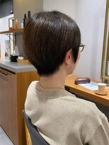スパイスアヴェダ サロンアンドスパ 玉川高島屋SC店(SPICE AVEDA salon&spa)&nbsp;30代40代50代 カジュアルくびれショート【SPICE AVEDA岡部】