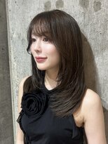 シーシンジュク 新宿南口(Sea shinjuku)&nbsp;オリーブグレージュ×小顔【ココアベージュ／黒髪】