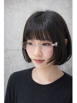 テラ(terra)&nbsp;地毛風カラー×艶ボブ