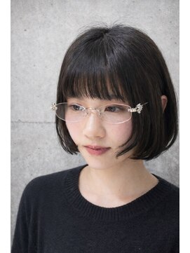 テラ(terra) 地毛風カラー×艶ボブ