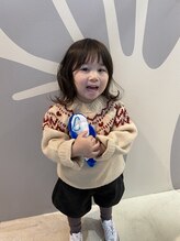 ドアビー(DoorB) 外ハネウェーブキッズカット