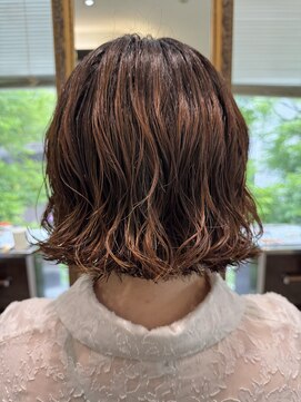 アピッシュ シェリ(apish cherie) ミックスパーマコテ巻き風パーマデジタルパーマ