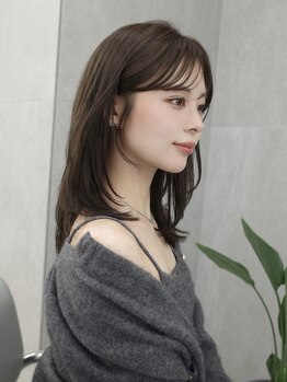 マウル 栄(MAEUL)の写真/名古屋栄】韓国ヘア×顔まわりカットが￥8000以下！小顔カット＆透明感カラーのハイクオリティーサロン