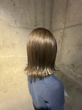 ルッカランス 経堂店(Lucca Lance) 『ベルボブ』ぎりぎり結べる外ハネボブ/30代/経堂/メテオ