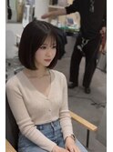 似合わせボブ×髪質改善縮毛矯正
