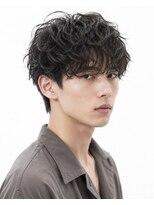 ニアウ 新宿(Niau) 新宿/Men's/眉毛/ニュアンスパーマ/メンズパーマ/シャドウパーマ