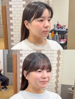 ピノ ヘアー(Pino hair)&nbsp;縮毛矯正×顔周りカット