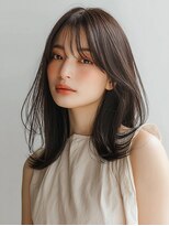コトンアトリエ 人形町(COTON atelier)&nbsp;ダークパープル/ナチュラルショート/ミルクブラウン/夏/人形町