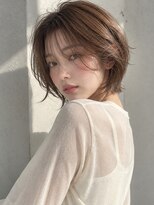 ユイマァル 倉敷(YUIMARL)&nbsp;倉敷20代30代★髪質改善★レイヤーショートボブ★顔周りレイヤー